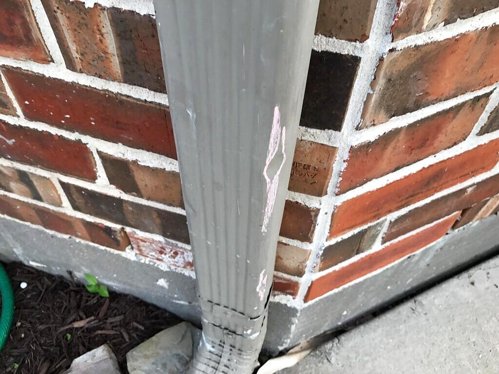 McKinney roof inspection — marked shingle condition