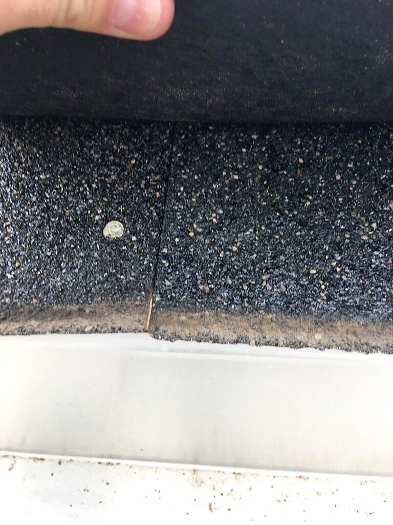 Little Elm roof inspection — shingle edge detail