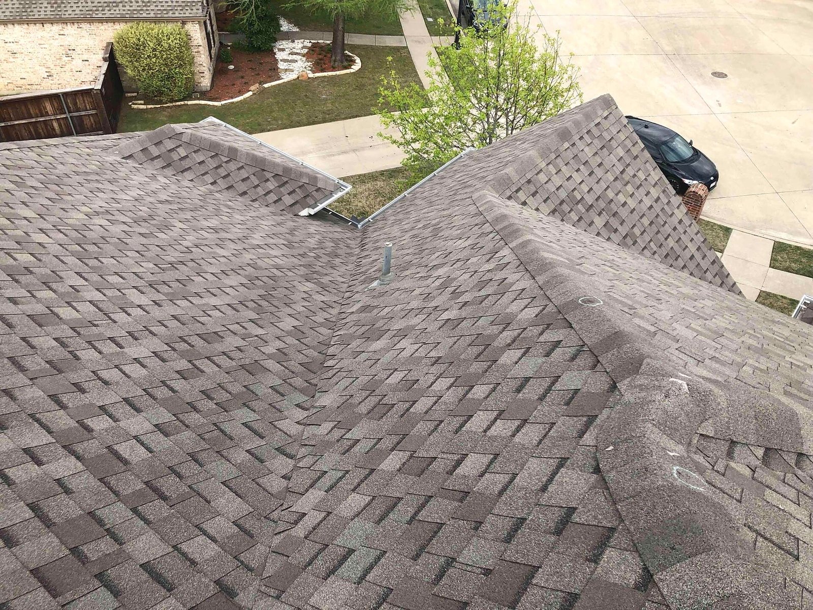 GAF Hickory Roof & Gutter Project in Allen