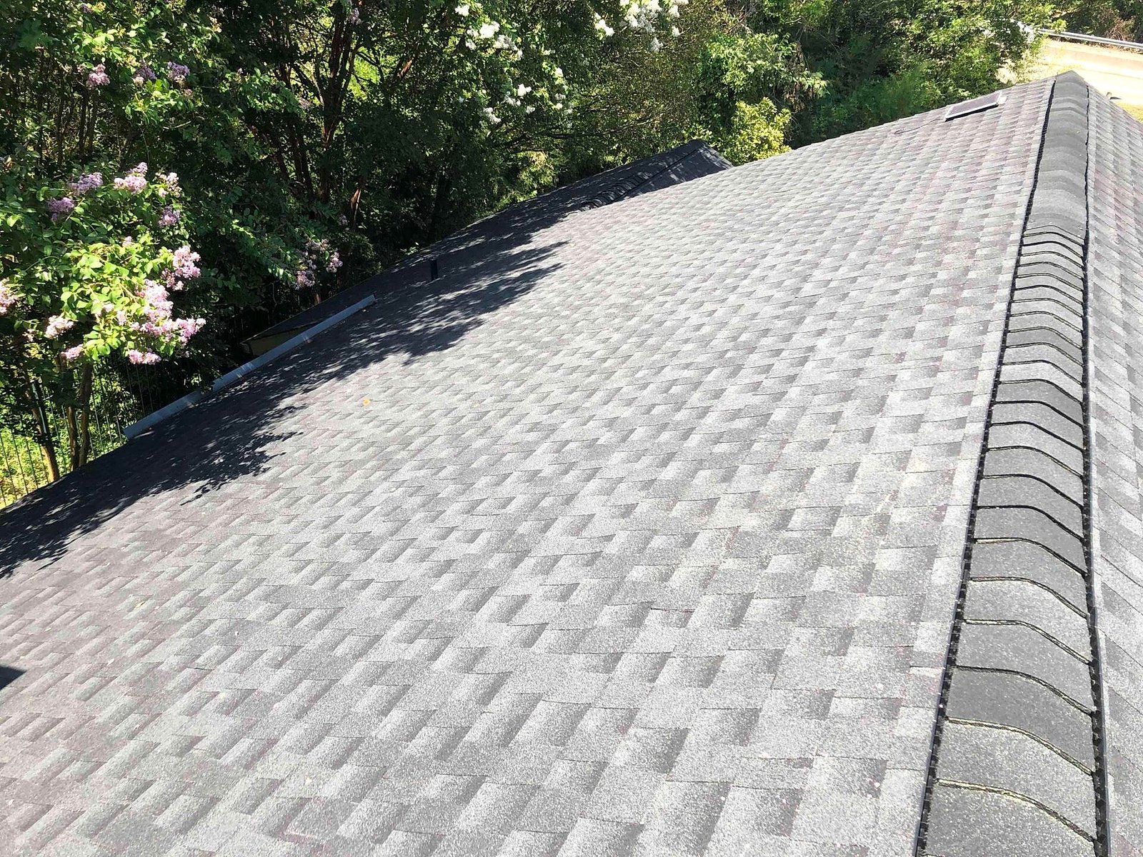 GAF Charcoal Roof & Gutter Project in Dallas