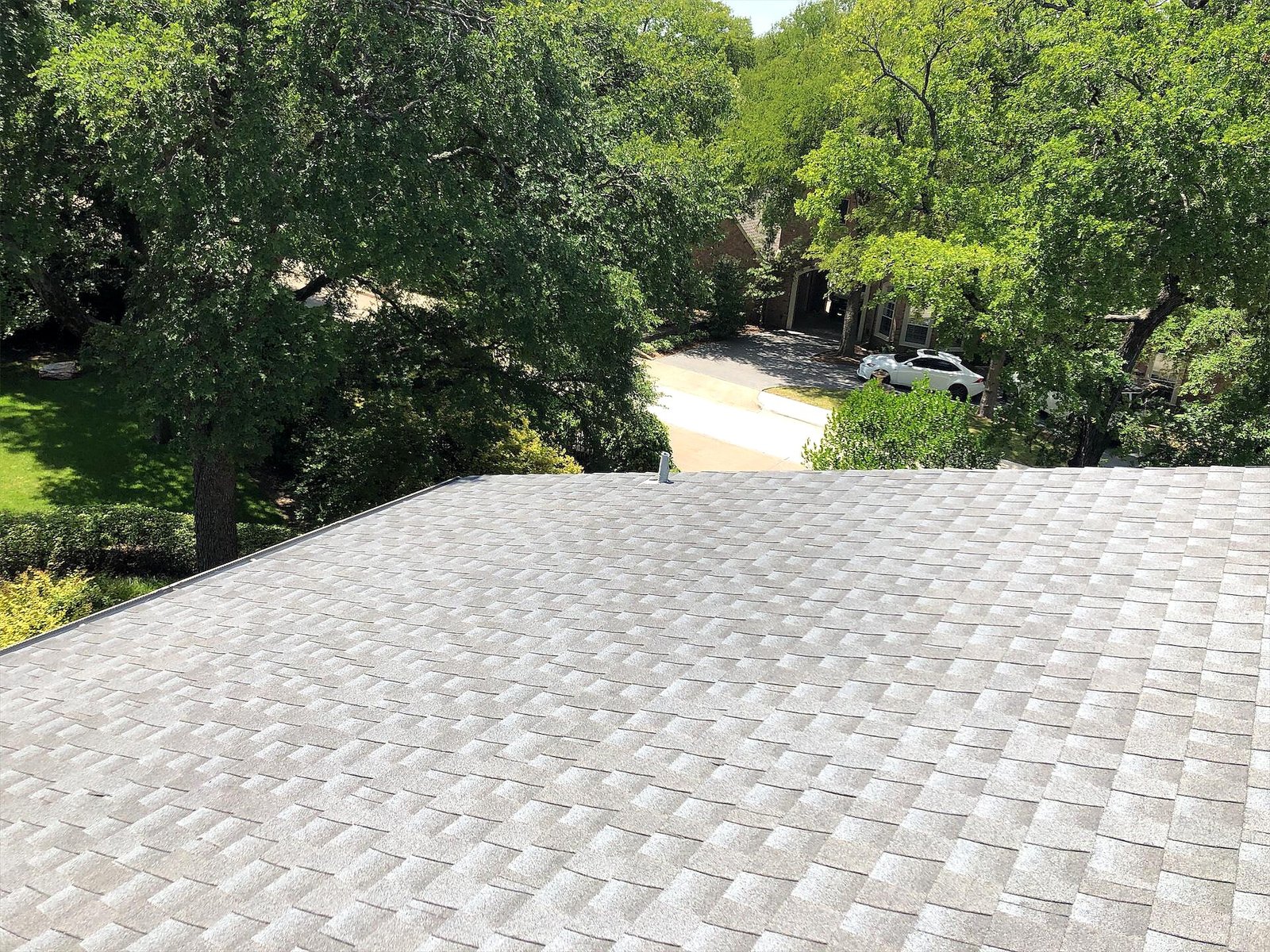 GAF Pewter Gray Roof Replacement in Plano