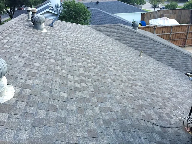 Dallas GAF HD Roof in Barkwood — June 2016