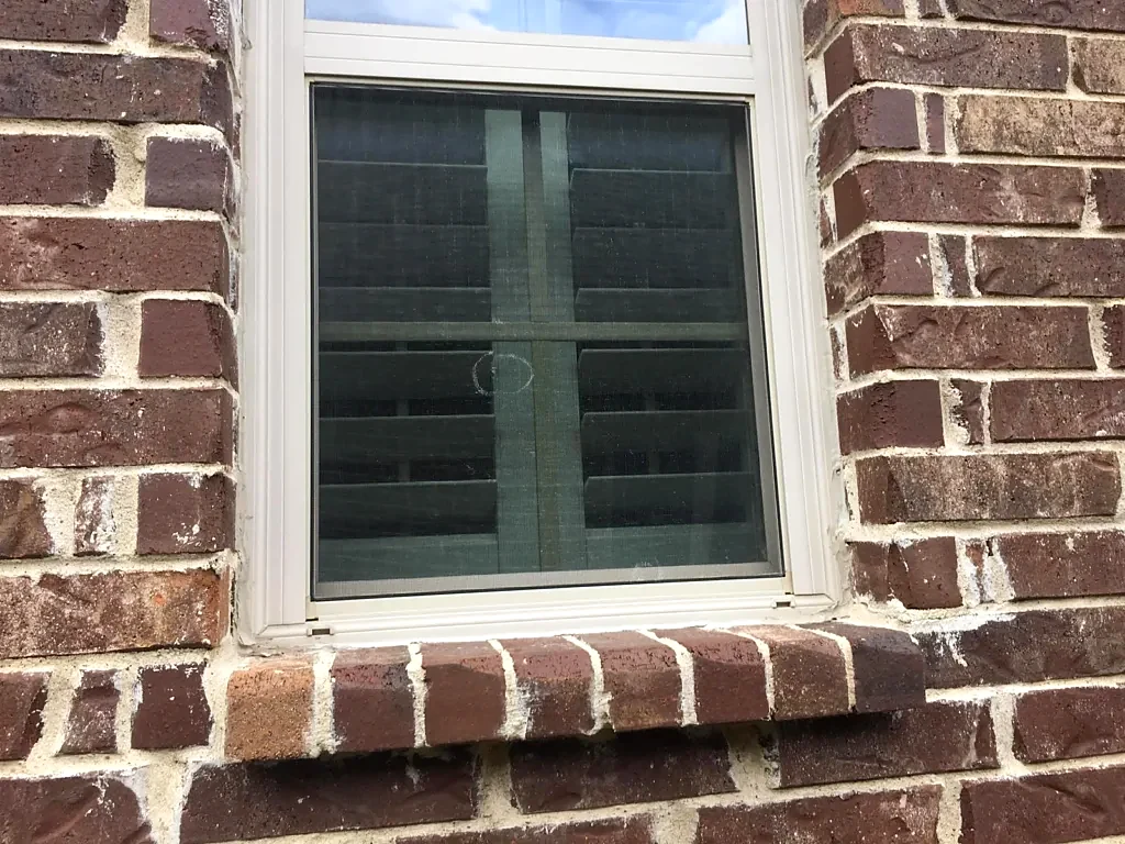 Window-screen detail included in the exterior scope.