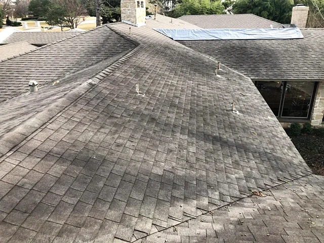 Dallas GAF ArmorShield Roof in Weathered Wood — February 2020